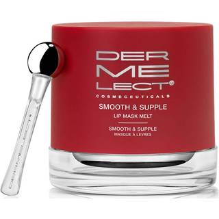 Dermelect glat og smidig læbe maske smelte anti aldrende læbebalsam med ricinusolie jojoba abyssinian aften primrose olie Hydrering og genopfyldn
