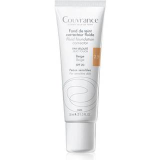 Avène Couvrance Fluid Foundation Corrector Flydende dækkende foundation SPF 20 Skygge 2.5 Beige 30 ml - 30 ml