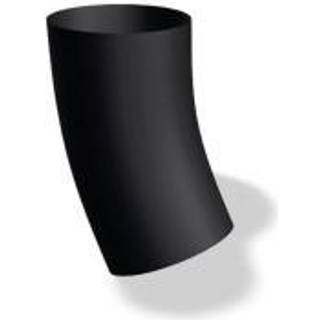 PREFA Bøjning 40 gr. 0,7x100mm. P10. Sort RAL9005. - Tages ikke retur -
