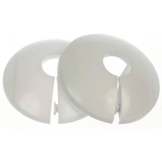 Plastroset 12 mm hvid - 2 stk.