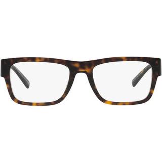 Prada Mand PR 15YV 2AU1O1 Optiske stel Acetat Skildpadde Transparent Firkantet Normal
