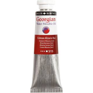 Georgian Water Mixable Oil Colour, vandopløselig oliefarve 37 ml Crimson Alizarin hue 515