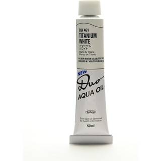 Holbein Duo Aqua Oil Titanium White (W) 50 ml