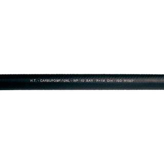 Olieslange / brændstofslange / sugeslange Hoses Technology CARBUPOMP/10NL, ISO R1307, gummi med forstærkning, 13 mm (1/2"), 50 meter, sort