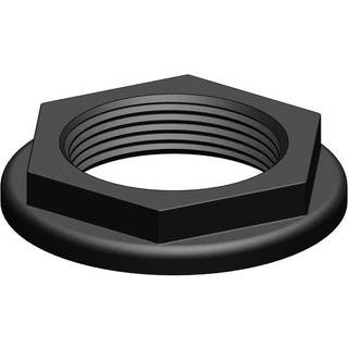 Kontramøtrik til bordgennemføring TruDesign Nut Backing, komposit, sort, passer til 1 1/2" G (BSP)