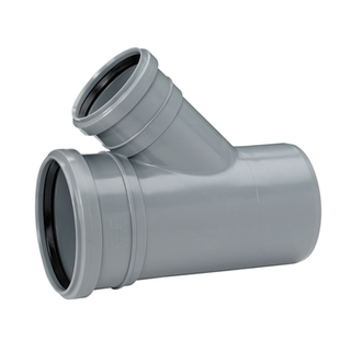 Uponor 3002601741 Grenrør 45° 110 x 75 mm
