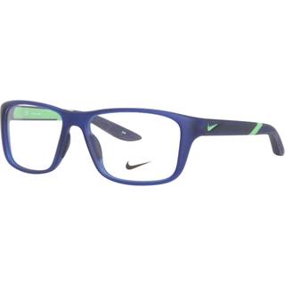 Nike Unisex NIKE 5045 403 Optiske stel Plast Blå Firkantet