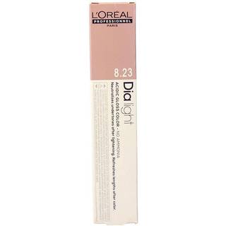 L’Oréal Professionnel Dia Light Permanent hårfarve Ammoniakfri Skygge 8.23 Biondo Chiaro Iresé Dorato 50 ml - 50 ml