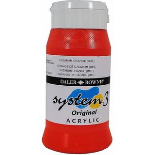 System 3 Original - Acrylic 500 ml Cadmium Orange (Hue)