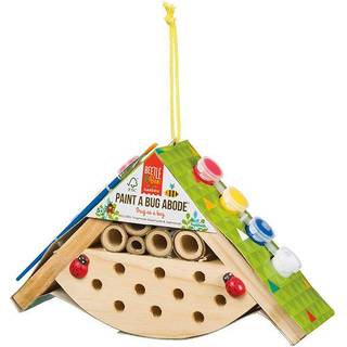 Beetle & Bee Paint A Bug Abode DIY Kids Arts & Crafts Outdoor Wooden Bug Kit FSC Certificeret til drenge og piger alder 5