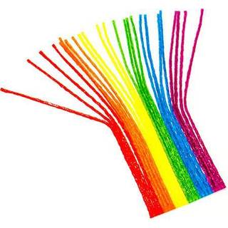 Wikki Stix Rainbow Pak Arts & Crafts Kids Travel Essential Pack med 24 i regnbue farver i alderen 3 & op
