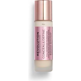Revolution Conceal & Define Ultra Matte Full Coverage Foundation F0.2
