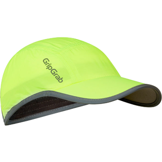 GripGrab Hi-Vis Lightweight Running Cap Gul (Unisex) Hovedbeklædning & handsker