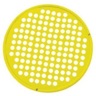 Cando Hand ?velse webs til fysioterapi greb styrkelse og h?ndfinger h?ndled modstand tr?ning b?rbar st?rrelse latex gratis 14 """" diameter gul: x-