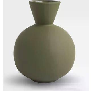 Trumpet vase, 16 cm, sort