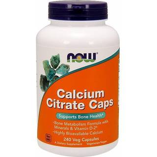 NOW Foods Calcium Citrat kapsler