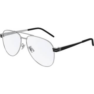 Saint Laurent SL M54 002 56 Briller Mænd Silver - Silver - 56mm