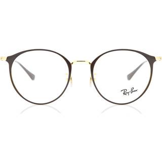 Ray-Ban RX6378F Asian Fit 2905 51 Briller Mænd Brun - Shiny Brown - 51mm