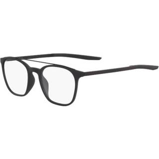 Nike Unisex NIKE 7281 001 Optiske stel Plast Sort Firkantet