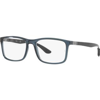Ray - Ban Unisex RX8908 5719 Optiske stel Nylon Blå Transparent Firkantet Normal