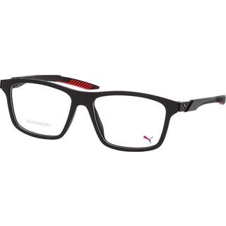 Puma Mand PU0361O 001 Optiske stel Injiceret Sort Transparent Firkantet