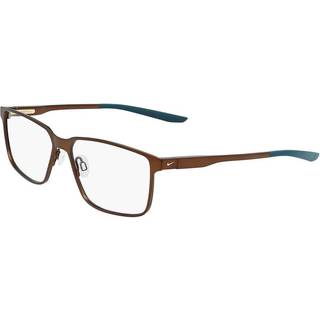 Nike Mand NIKE 8048 212 Optiske stel Metal Brun Firkantet