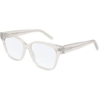 SAINT LAURENT Kvinde SL M33 007 Optiske stel Acetat Transparent Firkantet