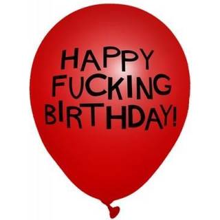 Little Genie Productions X-Rated Birthday Balloons