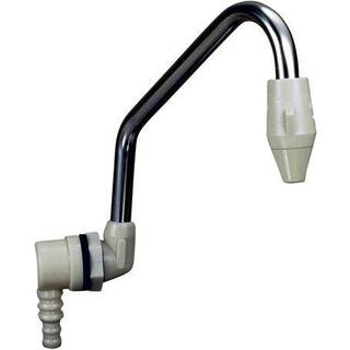 Enkeltvandhane båd Whale, med roterbar &amp; foldbar tud, Whale Quick Connector 13 mm / 15 mm, forkromet messing