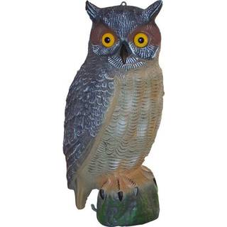 Grey Oak Great Horned Owl Grey, OneSize