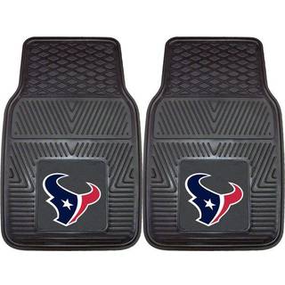 Fanmats 8993 Houston Texans 2-delt kraftig vinylkogn Mat s?tter forreste r?kke gulvm?tter All vejrbeskyttelse universal pasform dybt resevoir des