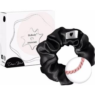 Bellody Hårstyling Hårbånd og hårelastikker Original silke-scrunchie Classic Black 1 Stk. (65,00 kr / 1 stk.) - 1 Stk.