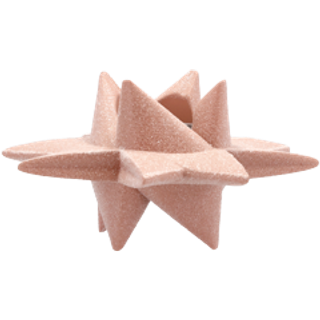 Stjerneskud Kalenderstage Dia. 17,5 x 9 cm Lyserød