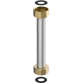 Flamco stålflex tilslutningsslange 1'' DN20x1000mm. Rustfrit stål 306L (1.4404)