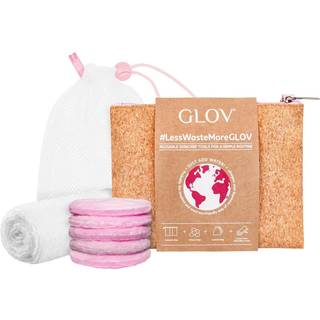 GLOV Tilbud Gave sæt Gavesæt Makeup Remover Pads Moon Pads Pink 3 pcs. + Face Towel 1 pce. + Bag 1 Stk. (158,00 kr / 1 stk.) - 1 Stk.