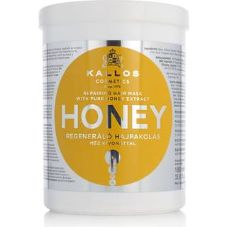 Kallos KJMN Professional Honey Intens fugtende maske til tørt og skadet hår 1000 ml - 1000 ml