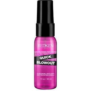 Redken Quick Blowout Heat Protection Spray For alle hårtyper | Reducerer blæser tør tid | Blowdry spray 1.0 fl. oz.