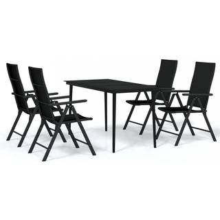 Spisebordssæt til Haven - 140 cm bordlængde / 4