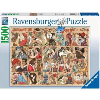 Ravensburger Puslespil Love Through The Ages 1500 Brikker