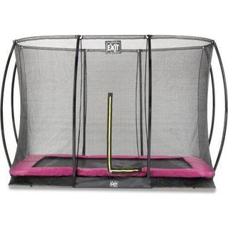 EXIT Silhouette InGround Trampolin med Sikkerhedsnet 244x366 cm