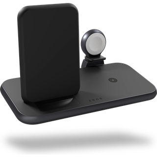 ZENS Aluminium 4 in 1 Stand Wireless Charger incl. 45W USB PD