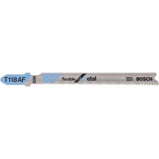 Bosch Stiksavklinge T 118af Metal 100 Stk - 2608634774