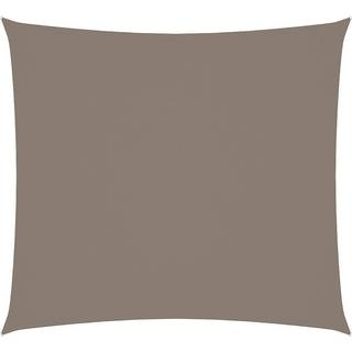 Solsejl Rektangulær 2X2,5 M Oxfordstof Gråbrun - 2.5 x 3 m