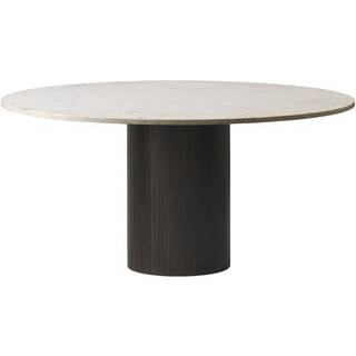 Vipp Cabin Spisebord Vipp494/495 Dark Oak/Jura Marble Ø150 cm
