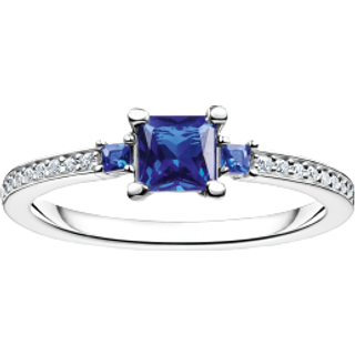 Thomas Sabo TR2402-166-32 Damen-Ring Blaue und Weißen Steine