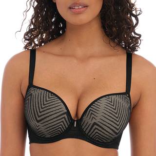 Freya Tailored Uw Moulded Plunge T-Shirt Bra - Black - J 75 * Kampagne *