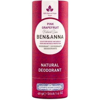 BEN&ANNA Natural Deodorant Pink Grapefruit Deodorant Stick 40 g - 40 g