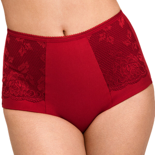 Miss Mary Lovely Lace Girdle - Red - 54