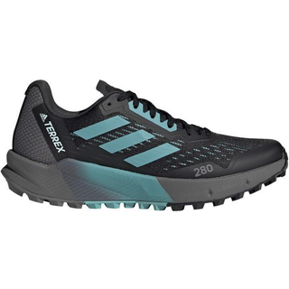 adidas Terrex Agravic Flow Trail Running Shoe Women - Black, Blue, Size 7 - black
