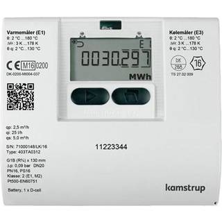 Varmemåler MULTICAL®403 2,5m3/h, 190 mm med batteri, fremløb